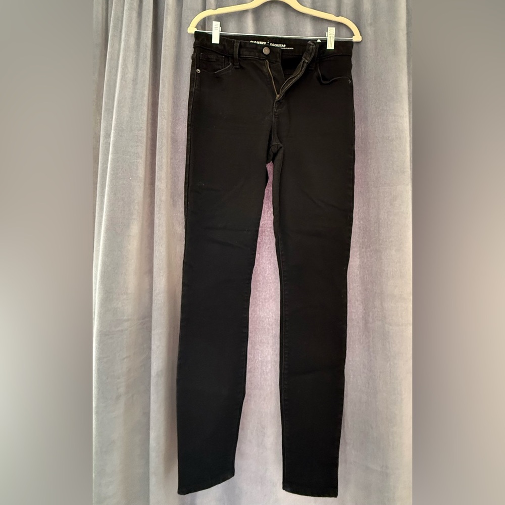 Women's Black Jeans Old Navy Rockstar